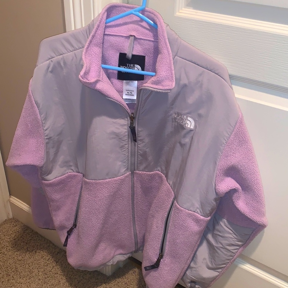 Purple, The Northface jacket (Girls)